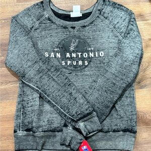 NBA Gray San Antonio Spurs Women's Sweater